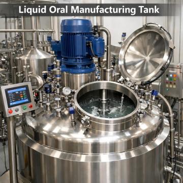 Liquid Oral Manufacturing Tank
