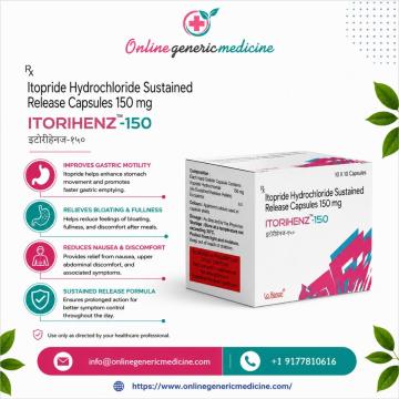 Itorihenz SR | Itopride Gastrointestinal Treatment for Digestive Health