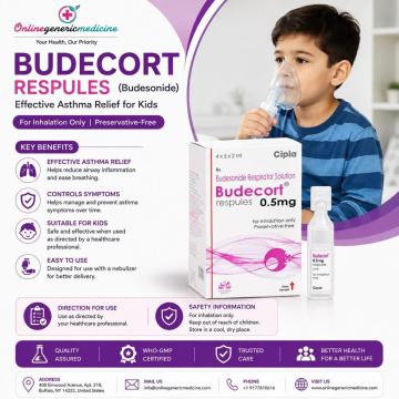 Budecort Respules (Budesonide) | Pulmicort Respules for Asthma Care | Online Generic Medicine