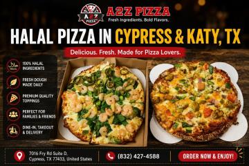 A2Z Pizza | Fresh Pizza Delivery & Catering in Cypress, TX