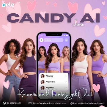 Romantic and Fantasy girl Chat Platform Inspired by Candy AI