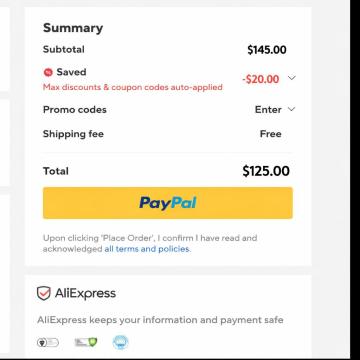 Unlock Up to $130 OFF Orders Starting at $15 From AliExpress