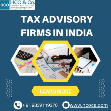 Tax Advisory Firms in India for Business Growth and Tax Support