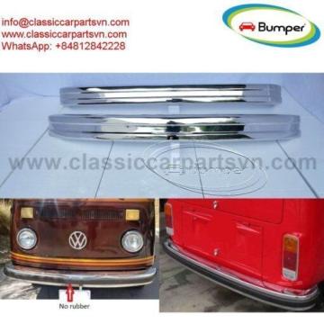 Volkswagen T2 Bay Window Bus () bumpers by stainless steel new