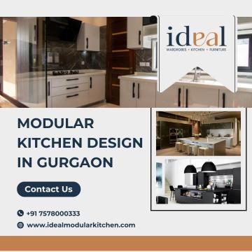 Modular Kitchen Design in Gurgaon for Modern Homes | Ideal Modular Kitchen