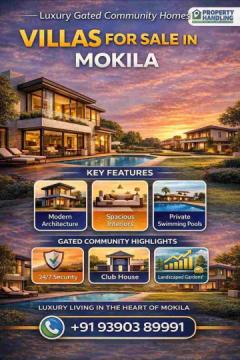 Villas for Sale in Mokila | Luxury Gated Community Homes