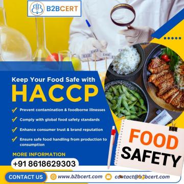 HACCP Certification Services in Chennai | Food Safety Consultants & Compliance Experts | B2BCERT