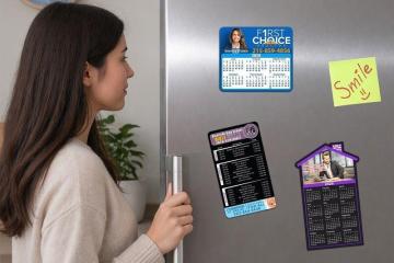 Custom Calendar Magnets for Daily Branding