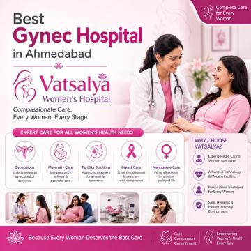 Best Gynec Hospital in Ahmedabad | Vatsalya Women’s Hospital