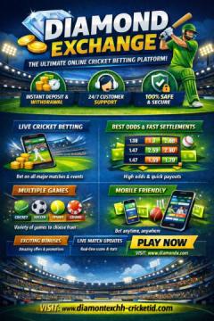 Diamond Exchange Cricket ID – Fast, Secure & Live Betting Platform