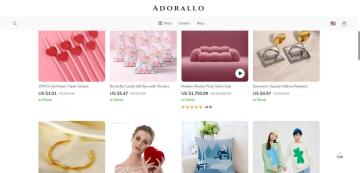 10% OFF Entire Order on Adorallo