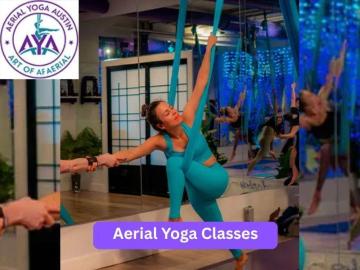 Aerial Yoga Classes for Strength, Flexibility & Mindful Movement