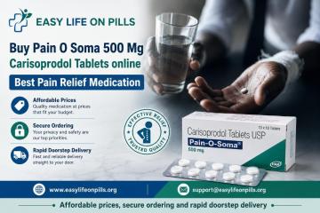 Buy Pain O Soma 500 Mg Carisoprodol Tablets online - Best Pain Relief Medication