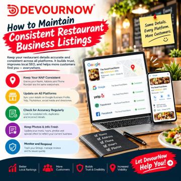 Rank higher without paying for ads! Boost your restaurant’s visib