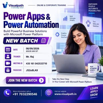 Power Apps & Power Automate Expert-Led New Batch