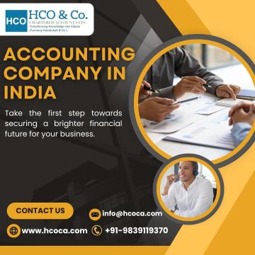 Accounting Company in India for Reliable Business Accounting
