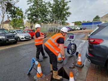 Professional CCTV Drain Survey in Dorking