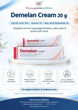 Demelan Cream for Dark Spots & Even Skin Tone | Online Generic Medicine