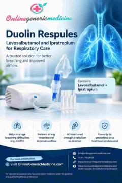 Duolin Respules – Levosalbutamol and Ipratropium for Breathing Support
