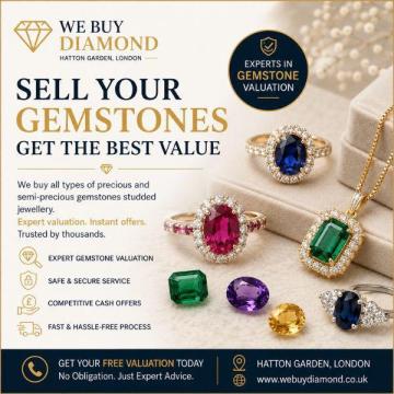 Sell Your Gemstones for Top Cash in the UK - We Buy Diamond