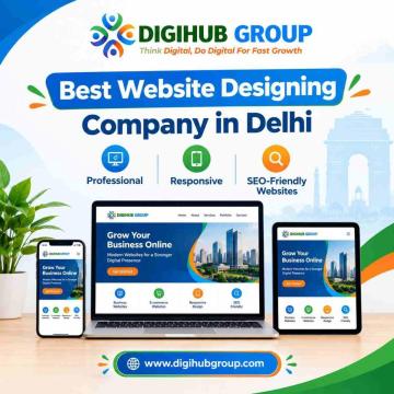 Best Website Designing Company in Delhi for Modern Business Websites