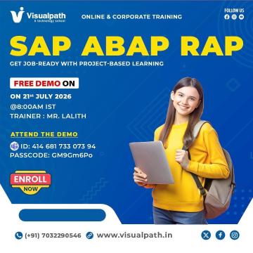 Free SAP ABAP RAP Online Demo – Upgrade Your Skills July 21