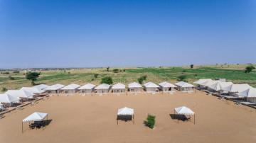 Luxury Desert Camp in Jaisalmer for Comfortable Desert Stay