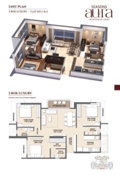 Seasons Aura Kalyan | Luxurious 2 & 3 BHK