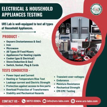 Electrical Household Products Testing Lab near Lucknow