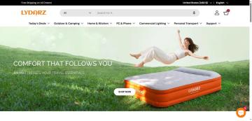 10% OFF + Free Shipping Your Order on LYDARZ