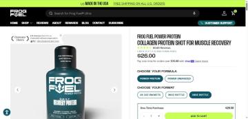 20% OFF Your First Order on Frog Fuel