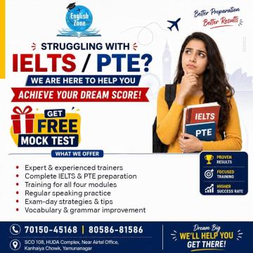 Top IELTS Institute in Yamunanagar for Complete IELTS Preparation