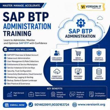 SAP BTP Administrator Training in Hyderabad at Version IT