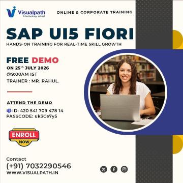 SAP UI5 Fiori Free Demo Class by Visualpath