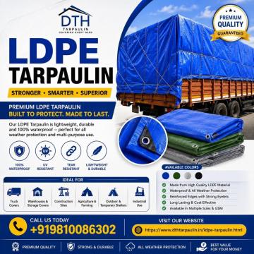 LDPE Tarpaulin Manufacturers in Delhi