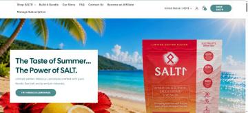10% OFF Your All Products on LIVESALTR
