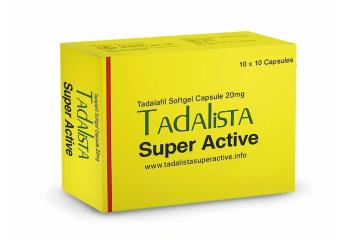 Tadalista Super Active 20 mg – Tadalafil-Based Tablet for Circulatory Wellness Support