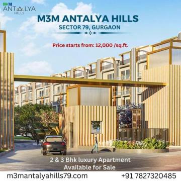 Explore M3M Antalya Hills 2.5 BHK Price for Smart Home Investment