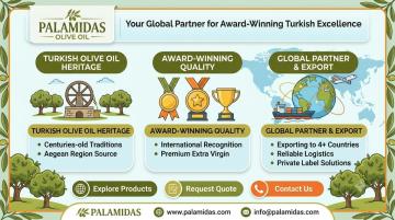 Palamidas Olive Oil - Your Global Partner for Award-Winning Turkish Excellence
