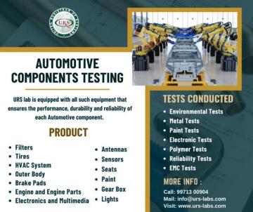 Automotive Product Testing Lab Services Gurugram