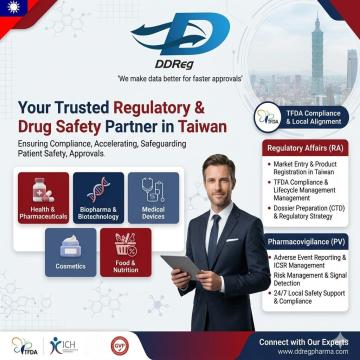 Regulatory Affairs Services and Pharmacovigilance Services in Taiwan