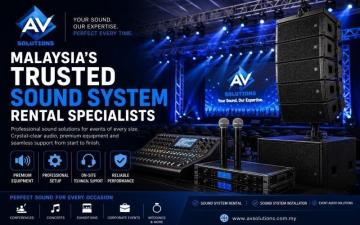 Malaysia's Trusted Sound System Rental Specialists