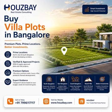 Buy Villa Plots in Bangalore | Houzbay Real Estate Consulting in Bangalore