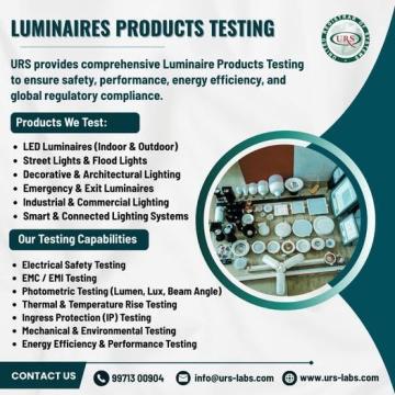 Luminaries LED Bulb Testing Labs Near Faridabad