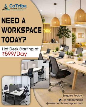 Best office space hot desk in Bangalore