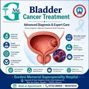 Affordable Bladder Cancer Treatment at Gurdevi Memorial SuperSpeciality Hospital