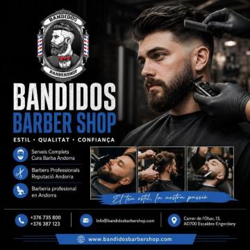 Bandidos Barbershop – Experts en Serveis Complets Cura Barba Andorra