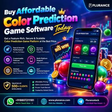 Buy Affordable Color Prediction Game Software Today