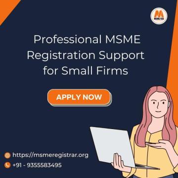 Professional MSME Registration Support for Small Firms