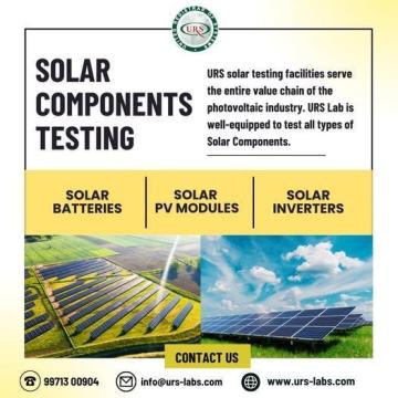 Solar Components Testing laboratory Gurugram